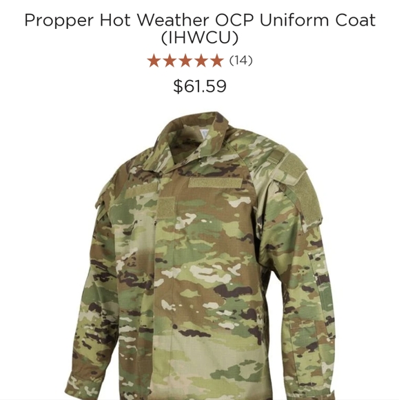 Mens OCP military uniform jacket - Picture 1 of 2